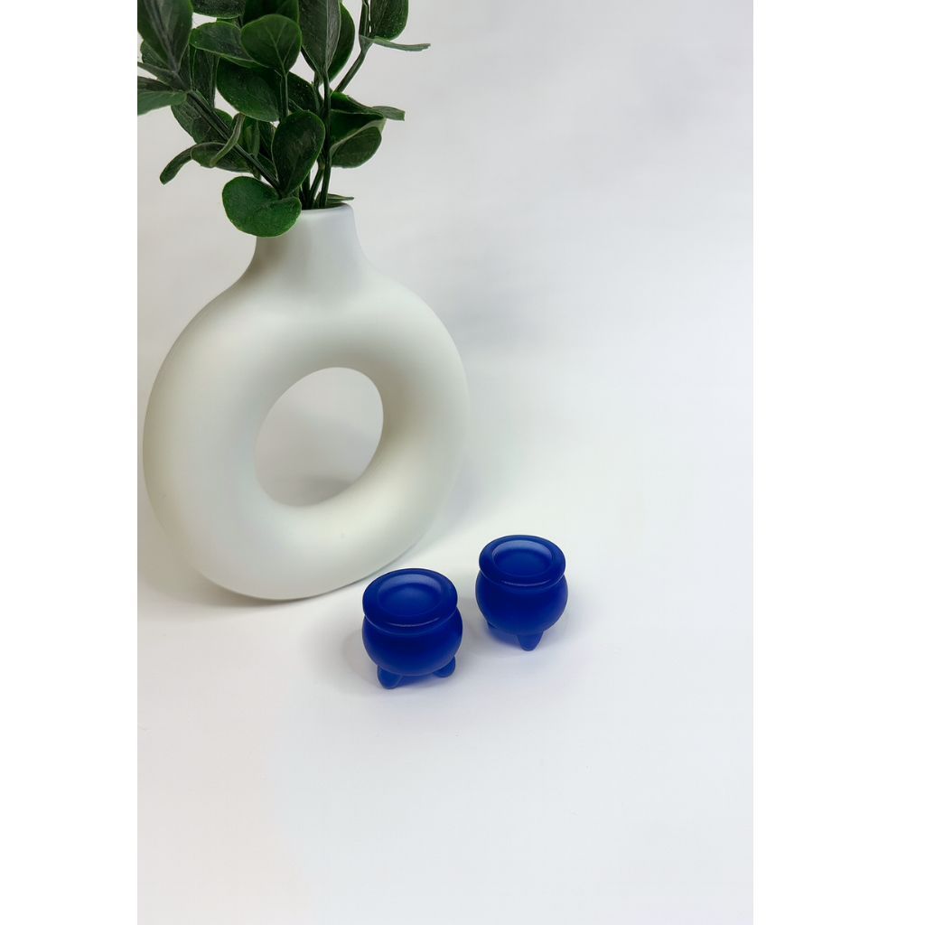 Blauer Opalit Hexenkessel