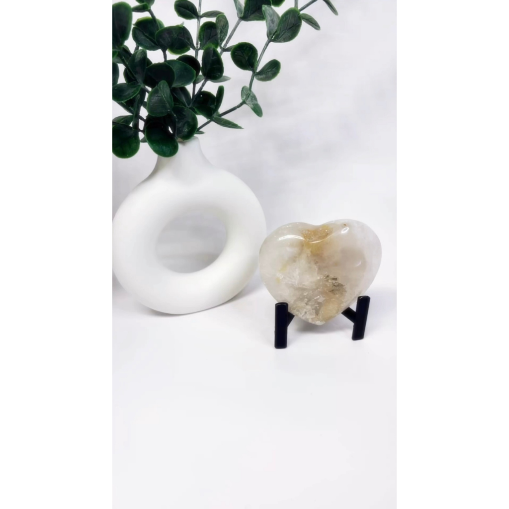 Achat Druzy Herz