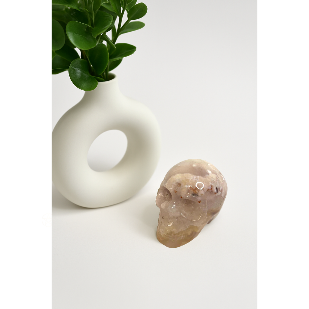 Blumenachat Totenkopf