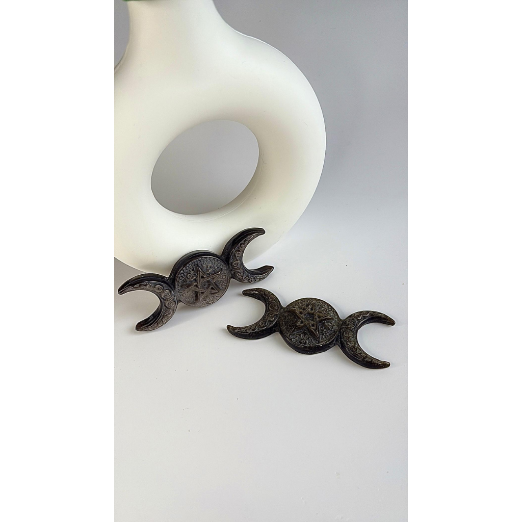 Obsidian Triple Moon